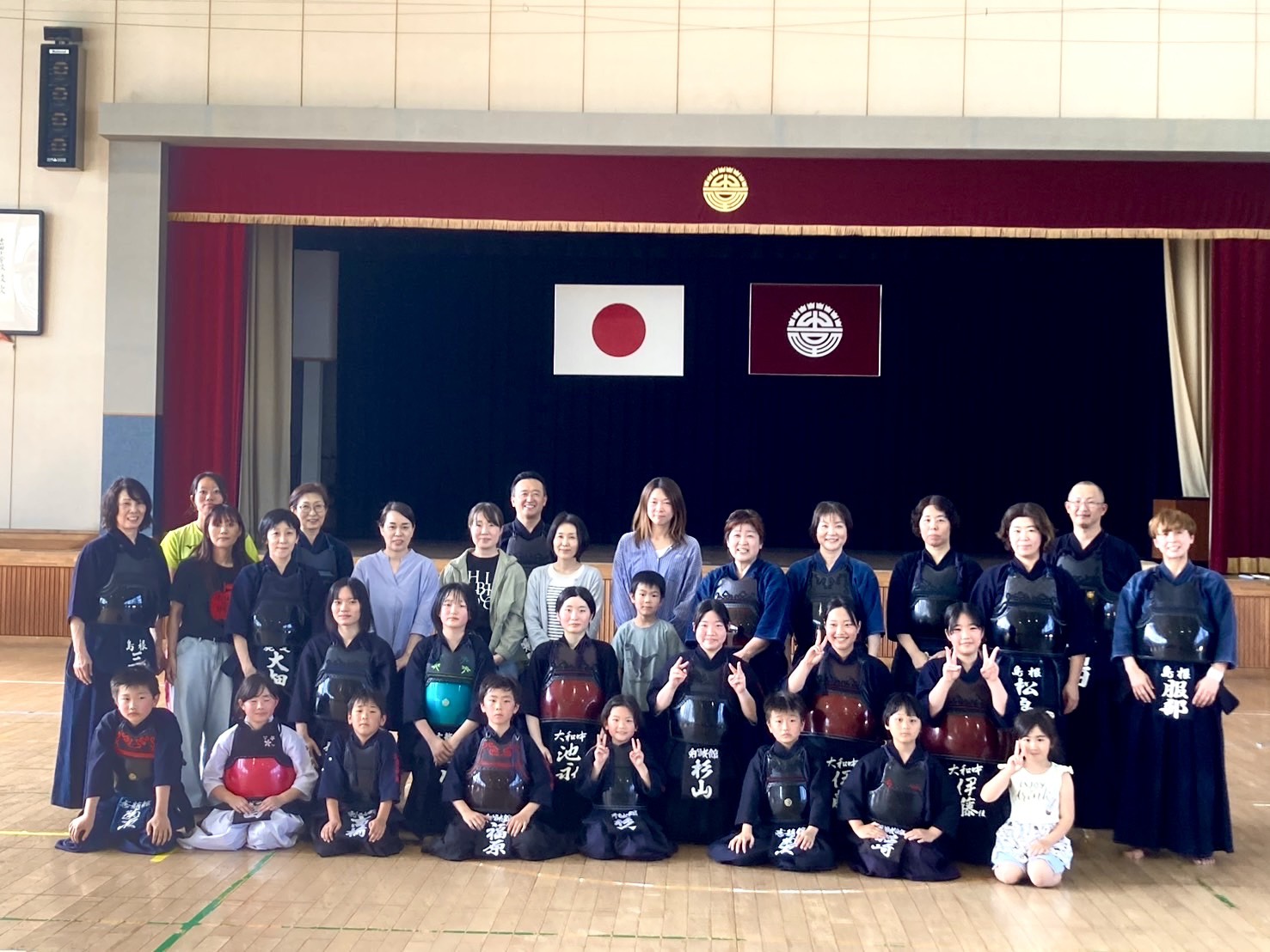 女子稽古会の参加者の集合写真