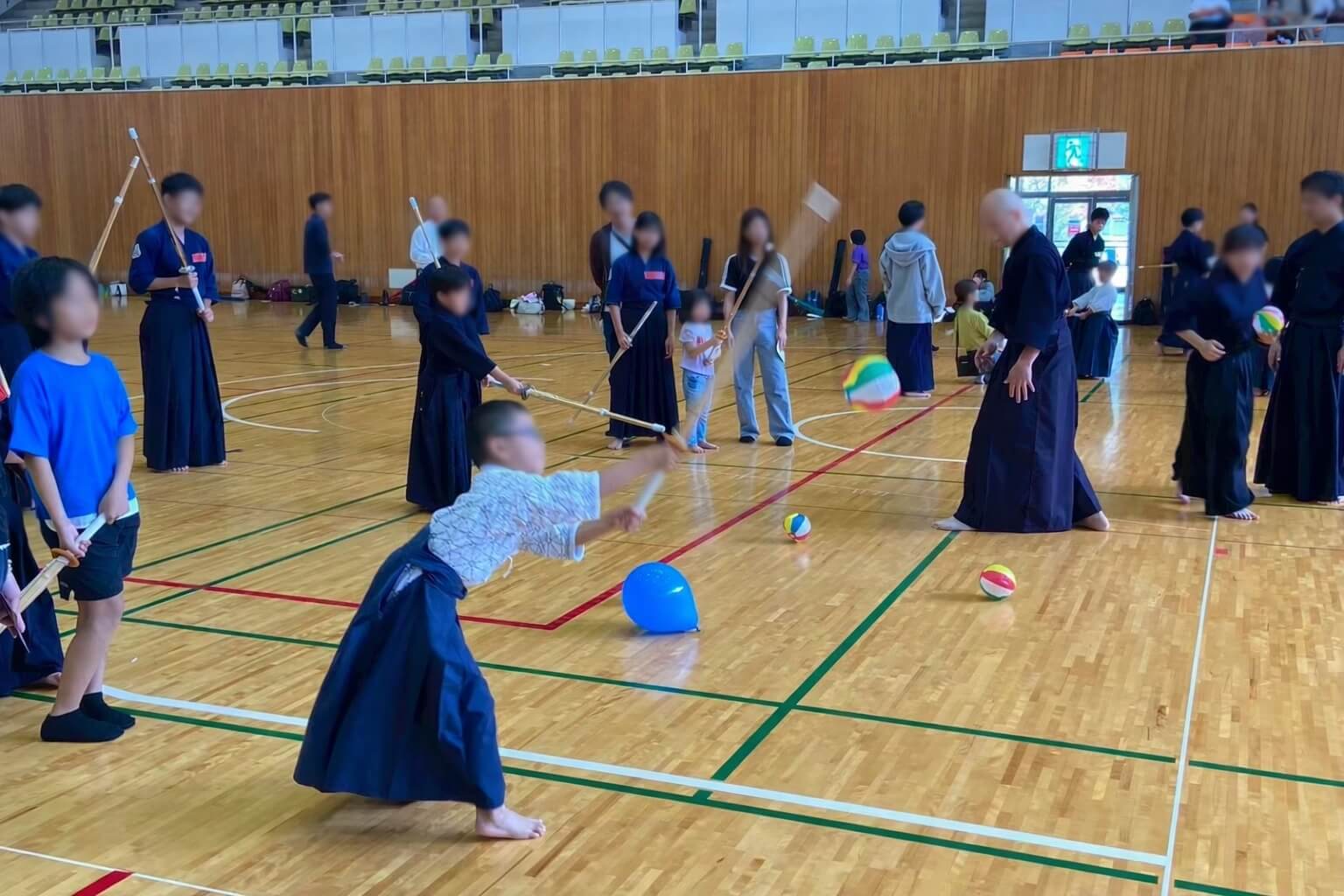 風船割ブース（紙風船）
