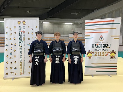 女子優勝者