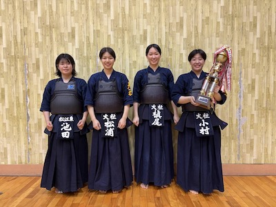 女子個人入賞者