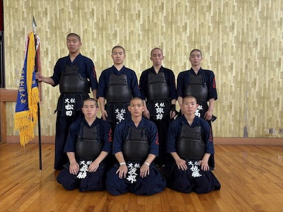 男子団体優勝　大社高校