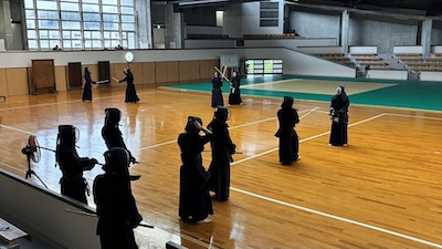第4回強化錬成会の稽古の様子