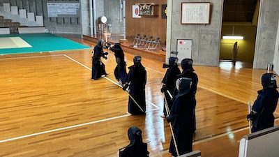 第4回強化錬成会の稽古の様子
