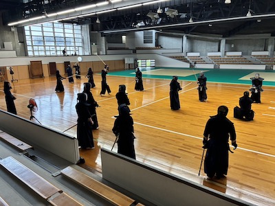 第4回強化錬成会の稽古の様子