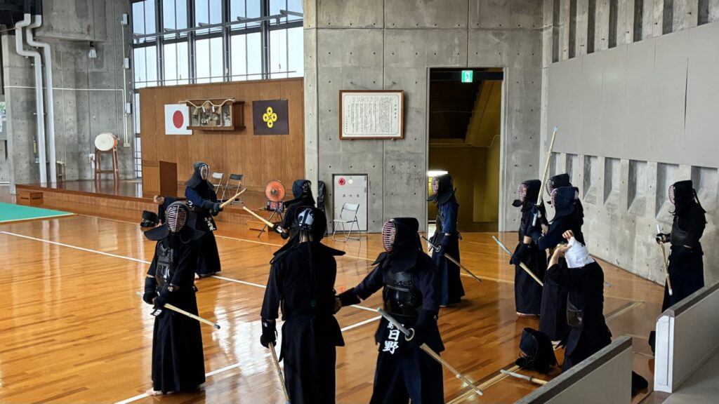 第5回強化錬成会の稽古の様子