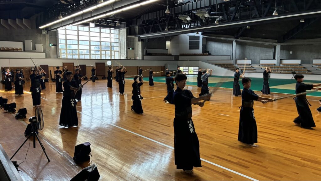 第5回強化錬成会の稽古の様子