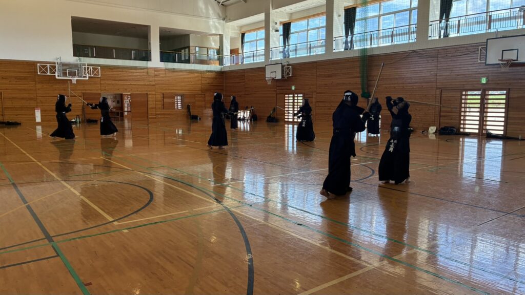 第6回強化錬成会の稽古の様子